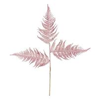 Vickerman 22" Mauve Glitter Fern Spray (6 pack)