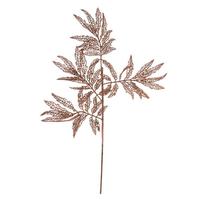 Vickerman 22" Rose Gold Glitter Sumac Spray (6 pack)