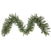 Vickerman 9' Artificial Colorado Spruce Garland with 100 Warm White LED Dura-Lit® Lights