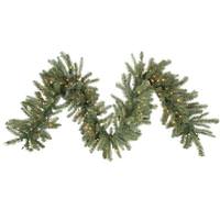 Vickerman 9' Artificial Colorado Spruce Garland with 150 Miniature Lights