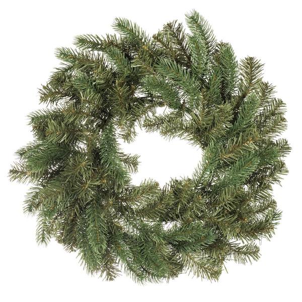 24" Artificial Colorado Spruce Artificial Unlit Wreath