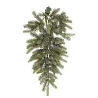 Vickerman 36" Artificial Colorado Spruce 50 Multi-Color LED Lights Teardrop with Timer