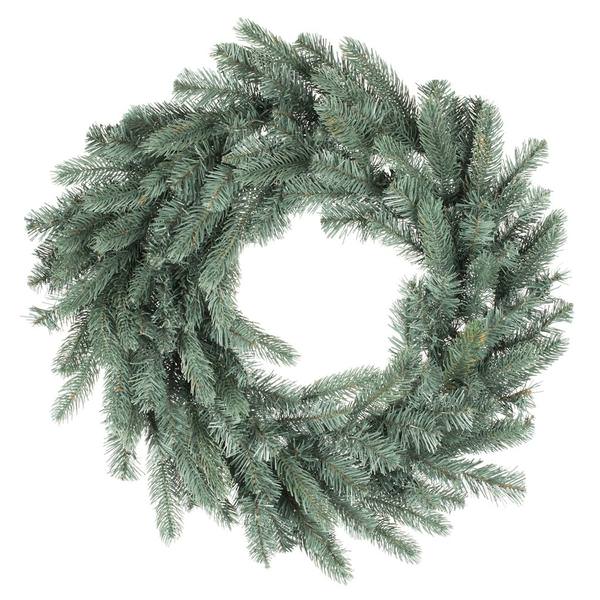 30" Artificial Colorado Blue Spruce Wreath