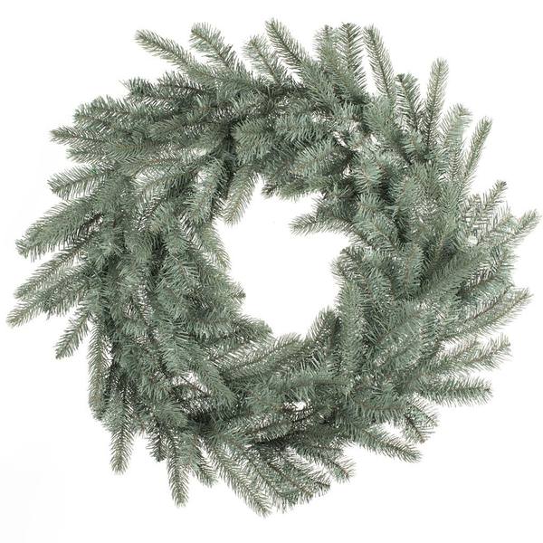 48" Artificial Colorado Blue Spruce Wreath