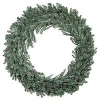 View 60" Artificial Colorado Blue Spruce Wreath