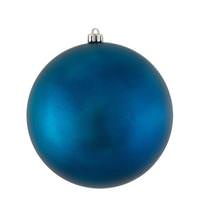 View 2.4" Sea Blue Matte Ball Ornament (24 pack)