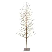 Vickerman 2' Artificial Champagne Tree with 120 Warm White LED Lights