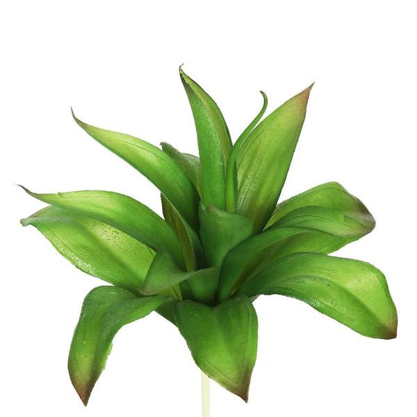8" Artificial Green Faux Agave Stem Pick (3 pack)