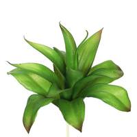 View 8" Artificial Green Faux Agave Stem Pick (3 pack)