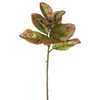 View 31" Artificial Autumn Magnolia Leaves (3 pack)