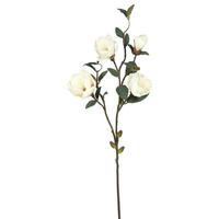 Vickerman 38" Artificial Cream Magnolia Stem (3 pack)