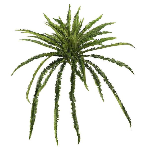 25" Artificial Green Boston Fern