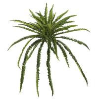 Vickerman 25" Artificial Green Boston Fern