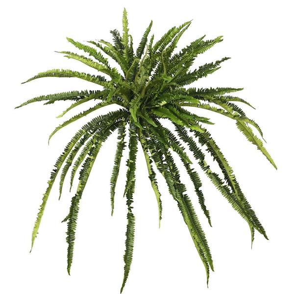 27" Artificial Green Boston Fern Spray