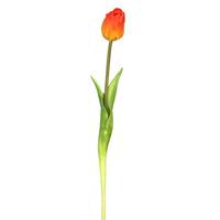 Vickerman 19" Artificial Orange Tulip Stem (3 Pack)