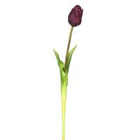 Vickerman 19" Artificial Purple Tulip Stem (3 Pack)
