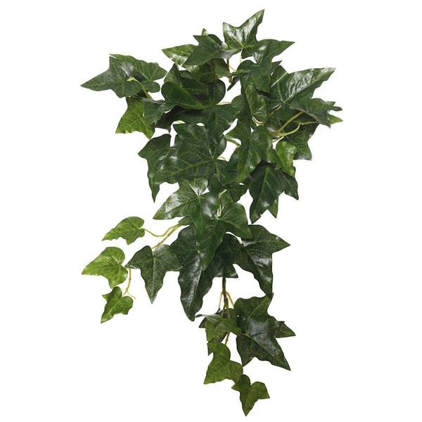 18" Artificial Green Hanging English Ivy Spray