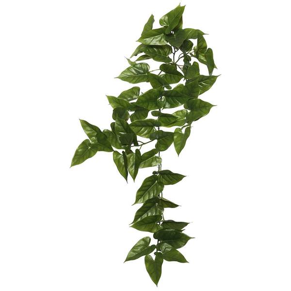 36" Artificial Green Anthura Hanging Spray