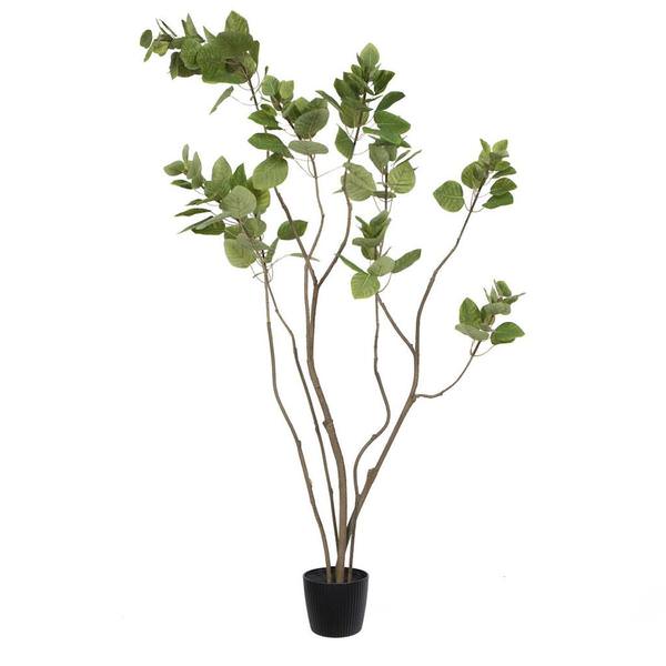 4' Artificial Potted Cotinus Coggygria Tree