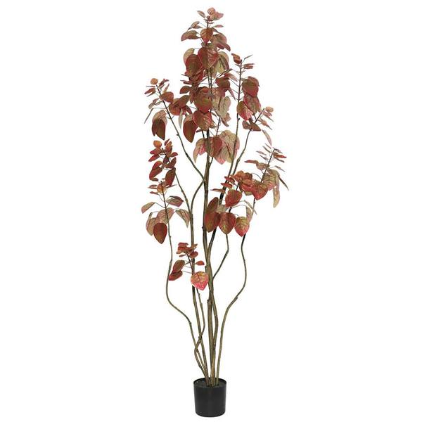 60" Artificial Potted Rogot Rurple Tree