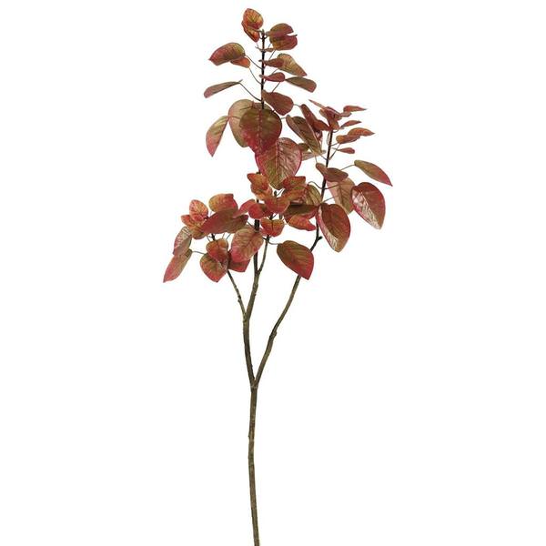 48" Artificial Red Cotinus Coggygria Branch