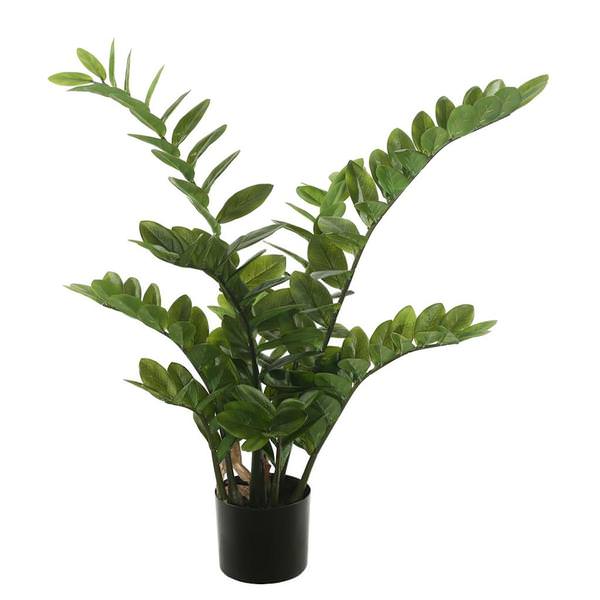 36" Artificial Zamifolia in Black Pot