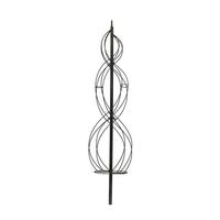Vickerman 4' Double Spiral Metal Topiary Frame