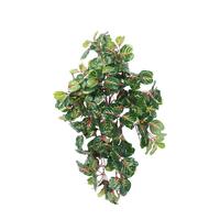 Vickerman 27" Artificial Green / Red Bloodleaf Hanging Bush