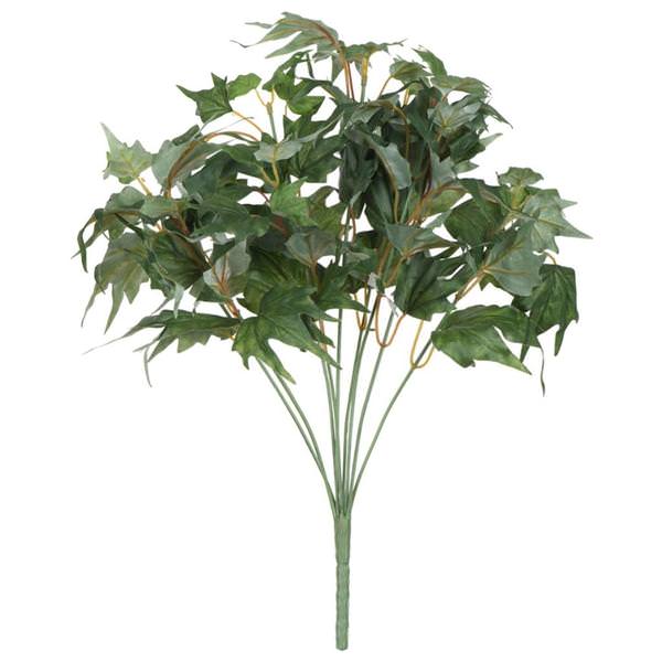 17" Artificial Green Star Ivy Bush