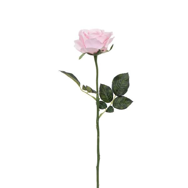 23" Artificial Light Pink Rose Spray (6 pack)