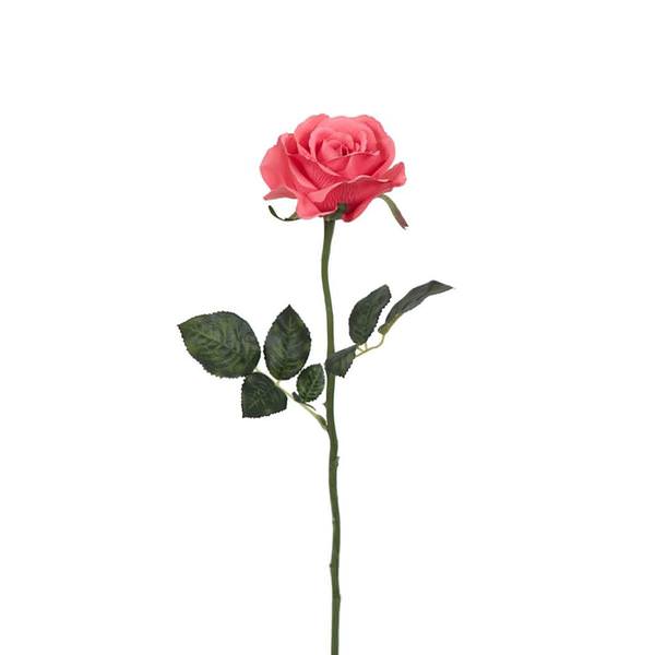 23" Artificial Coral Rose Spray (6 pack)