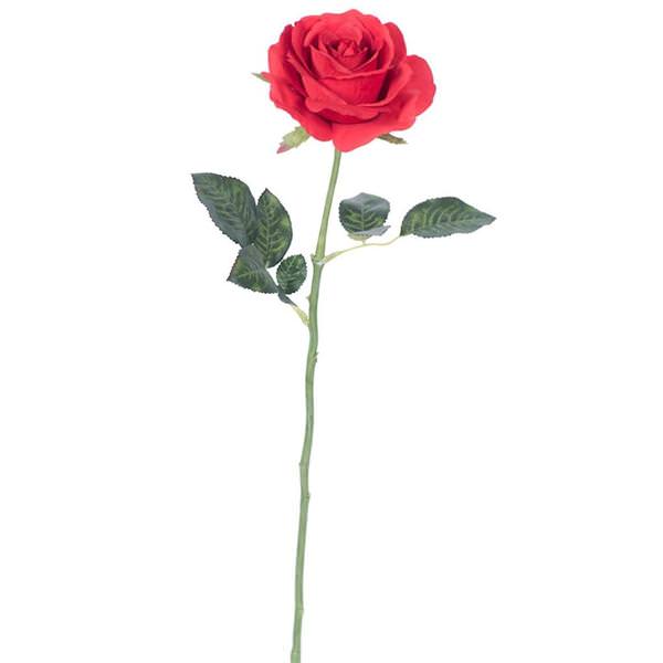 23" Artificial Red Rose Spray (6 pack)
