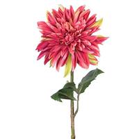 Vickerman 28" Artificial Crimson Dahlia Stem