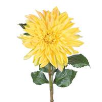 Vickerman 28" Artificial Yellow Dahlia Stem