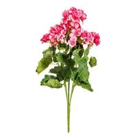 Vickerman 19.5" Artificial Coral Geranium Bush