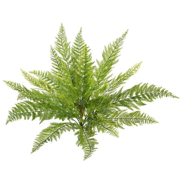 20" Artificial Green Lace Fern Spray