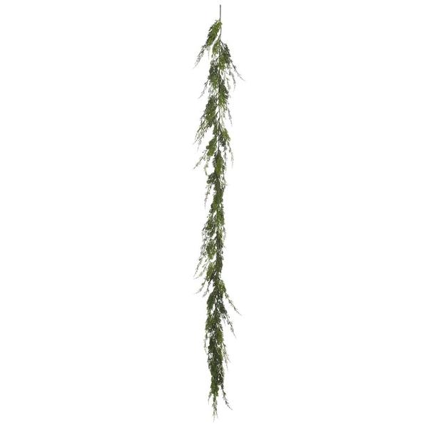 6' Artificial Green Monterey Cypress Garland