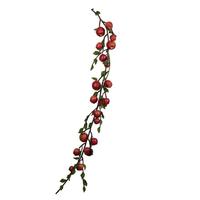 Vickerman 5' Artificial Country Apples Garland