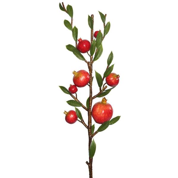 25" Artificial Pomegranate Spray