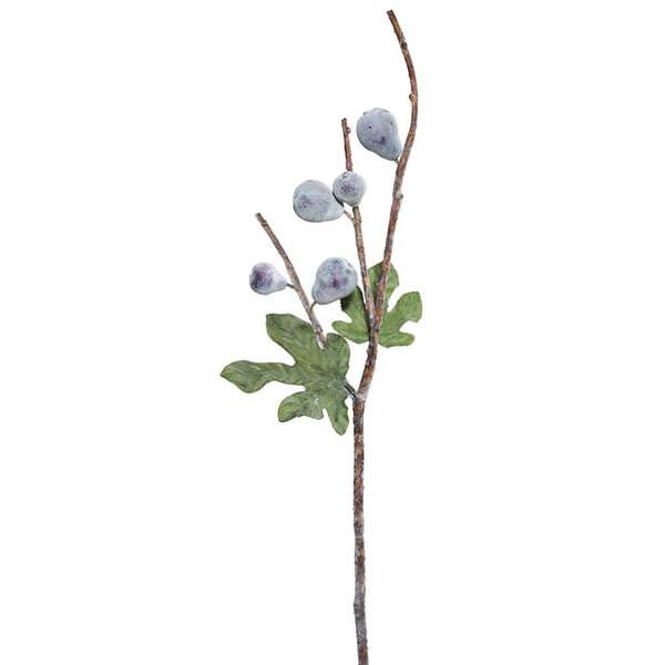 29" Artificial Purple Fig Spray