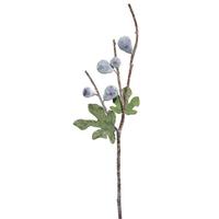 Vickerman 29" Artificial Purple Fig Spray