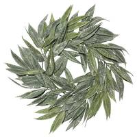 Vickerman 24" Artificial Muddy White Willow Wreath