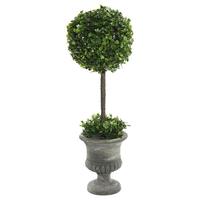 Vickerman 21" Artificial Boxwood Ball Shape Topiary in Container