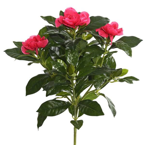 14.5" Artificial Beauty Gardenia Flower Bush