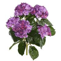 Vickerman 17.5" Artificial Lavender Hydrangia Bush