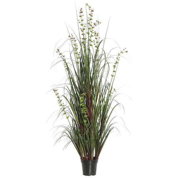 60" Artificial Potted Eucalyptus Grass