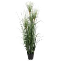 Vickerman 48" Artificial Potted Green Brushed Grass