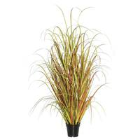 View 60" Artificial Potted Mixed Brown Grass