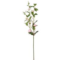 Vickerman 34" Artificial Pink/Cream Tea Rose Spray