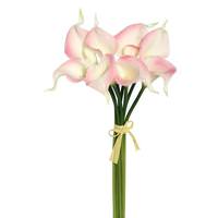 Vickerman 14" Artificial Pink Calla Lily Bundle